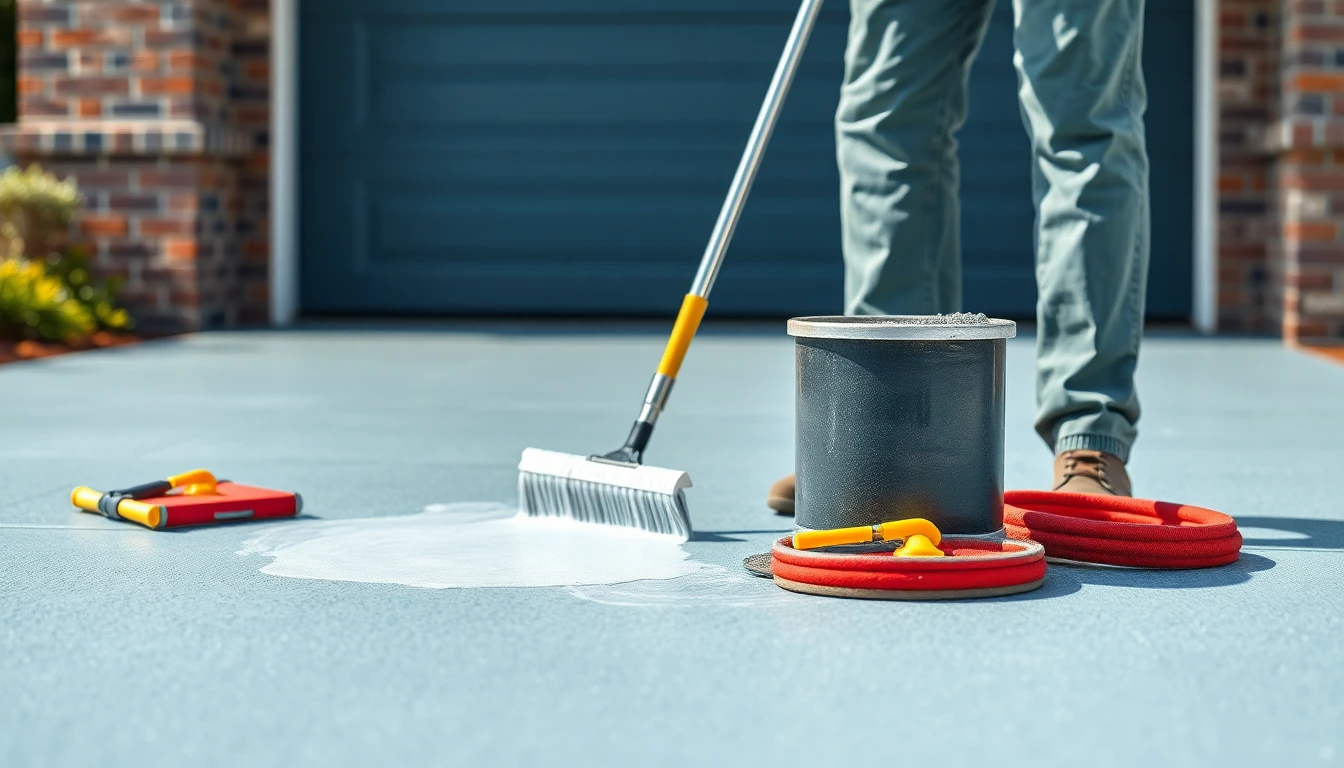 Concrete & Driveway Painting